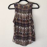 H.I.P. NWOT! Sz M Sheer multi color tank Photo 3