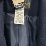 Requirements Vintage 100% Wool Blazer Navy Petite 90’s NEW Size 12 Single Button Photo 7