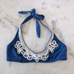 Victoria's Secret Vintage  Lace Neckline Bikini Halter Top Photo 0