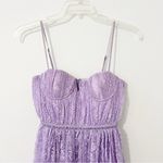 SAU LEE Selena Lace Dress in Lavender Midi Revolve Size 2 Purple Photo 3