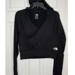 The North Face Motivation Wrap Yoga Hoodie Black Small Photo 0