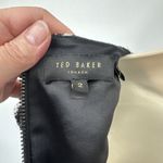 Ted Baker Liri Snake Print Jacquard Skater Dress Womens 2 (US 6) Black White Photo 8