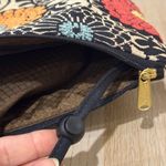 Danny K. Beverly Hills Tapestry Floral Print Adjustable Strap Crossbody Bag Black Photo 4