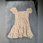 American Eagle Outfitters Cream floral dress Photo 5