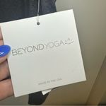 Beyond Yoga  Y Tank Top. Size: Medium. Color: Heather Gray. NWT. Photo 2