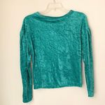 Free People Milan Crushed Velvet Long Sleeve Top Photo 4