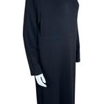 Women with Control Finespun Jersey Tummy Control Midi Dress Black Petite Small Photo 0