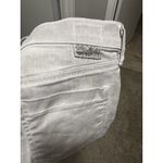 GOLDSIGN Jeans Size 27 Light Gray Denim Skinny Stretch USA Made Womens $295 Photo 3