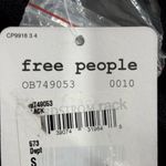 Free People NWT Size S She's A Doll Tank Black Sheer Lace Ruffle Top OB749053 Photo 4