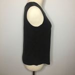Christopher & Banks  Black V-Neck Tank Top Medium Photo 3