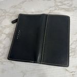 Fossil Black Pebbled Leather Wallet cardholder checkbook Photo 9