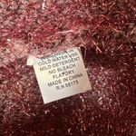 Raga  Kylie High Neck Pink Tinsel Sweater Photo 5