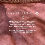 Purusha People Omen Top Genie Pants Set Tencel Natural Mystic Mahogany Large EUC Brown Photo 9