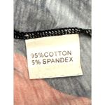 CCC Colorful Bohemian Style Spaghetti Strap Dress V Neck Tropical Leaf Print Med Blue Size undefined Photo 6