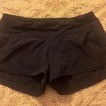 Lululemon Navy Blue Speed Up Short Photo 1