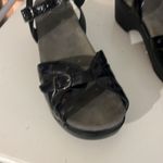 Dansko  Women’s Sissy Black Patent Leather Wedge Sandals Size 42 or 11 Photo 5