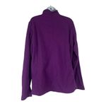 Port Authority  Women's Purple Fleece Full Zip Jacket Size XL Photo 2