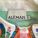 NWOT ALÉMAIS Ramie Balloon Sleeve Pleated Maxi Shirt Dress Long Sleeves Sz 8 Photo 11