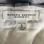 Banana Republic Jackson Fit Wool Trousers Size 6 Gray Photo 6