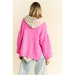 Davi & Dani nwt Side Slit Open Front Long Sleeve Cardigan Photo 1