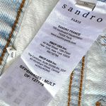 Sandro  Flow Floral Denim Shorts Photo 7