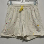 Kerri Rosenthal Midi‎ Sweatshort in Paint Splatter Messy Size XS Photo 0