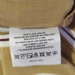 Faithfull the Brand Cedric Jumpsuit Clarke Stripe Size 4/ Small Neutral Plunging Photo 12