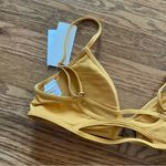 l*space L* Rachel Mustard Yellow Bikini Set Size Large Photo 4