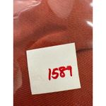 Nike ‎ Womens XS Cropped Sweatshirt Orange Beaded Swoosh Pullover Top oversized Photo 5