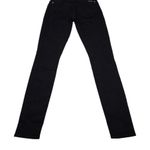 7 For All Mankind Women’s Mid Rise Gwenevere Skinny Jeans Size 23 Black Stretch Photo 1