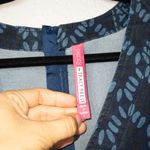 Tracy Reese Plenty by Blue Patterned Denim Fit & Flare Dress Size 4 Photo 2