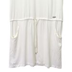 Calvin Klein NWT  Swim Cover-Up Dress Size S/M Milk White Crochet Trim Beachwear Photo 7