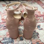 J.Crew Bow Platform Heel Rose Gold Satin Women’s Size 12 Photo 6