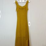 Soft Surroundings  Women’s Sleeveless Sweater Maxi Dress Mustard Yellow XS EUC Photo 6