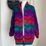 Carlisle Vintage  Couture Wool Cardigan Sweater, Size Medium Photo 0