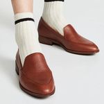 Madewell  The Frances Loafer Burnished Mahogany 5 NWOB Photo 0