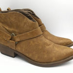 Coconuts by Matisse  pointed western pull on brown booties women’s Size 7.5M Photo 0