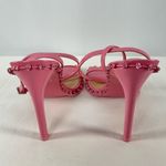 Steve Madden Steve Madden Zelle Square Toe Rhinestone Heels in Pink Size 9 Photo 6