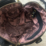 Juicy Couture Vintage 2010” Rare Black Quilted Glitter Shoulder Bag Photo 9