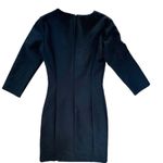 Mango basics black dress side twist slit woman’s size XS Photo 0