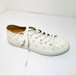 Loft  Off White Eyelet Sneakers Photo 8