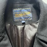 Pendleton Vintage  Wool Double Breasted Trench Coat Size 12 Photo 2
