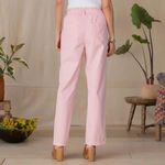 Sundance Junie Pants Blush Pink Cotton Chinos Lightweight Summer Spring Size 6 Photo 1