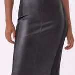 Spanx Leather-Likeā Combo Sheath Black Dress Sleeveless Bodycon 2X NWT Photo 0