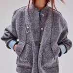 Free People Willow Bomber Jacket size large Photo 0