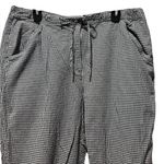 Dress Barn  WOMENS  Black and White Checkered Gingham Pants Size 14W Capris Chic Photo 1