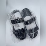 J.Crew  New Colbie wide-strap sandals in suede and leather Photo 4