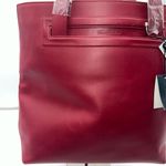 Brooks Brothers  Bryce Red Leather‎ Tote Photo 5