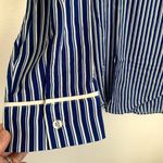 NWT Plush Striped Sleep Dress in Blue/White Blue Photo 6