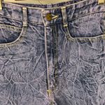 Vintage 80's Joan Darc Purple Stone Washed Jeans Womens 26 Straight Retro Photo 2